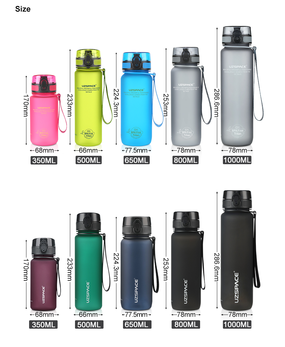 Matte Sports Water Bottle
